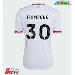 Liverpool Jeremie Frimpong #30 Segunda Equipación 2026-27 Manga Corta